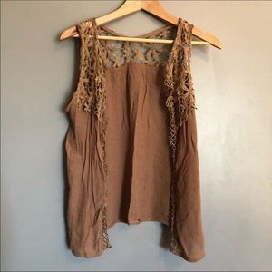 🛍️Flower Crochet Vest 3for$15
